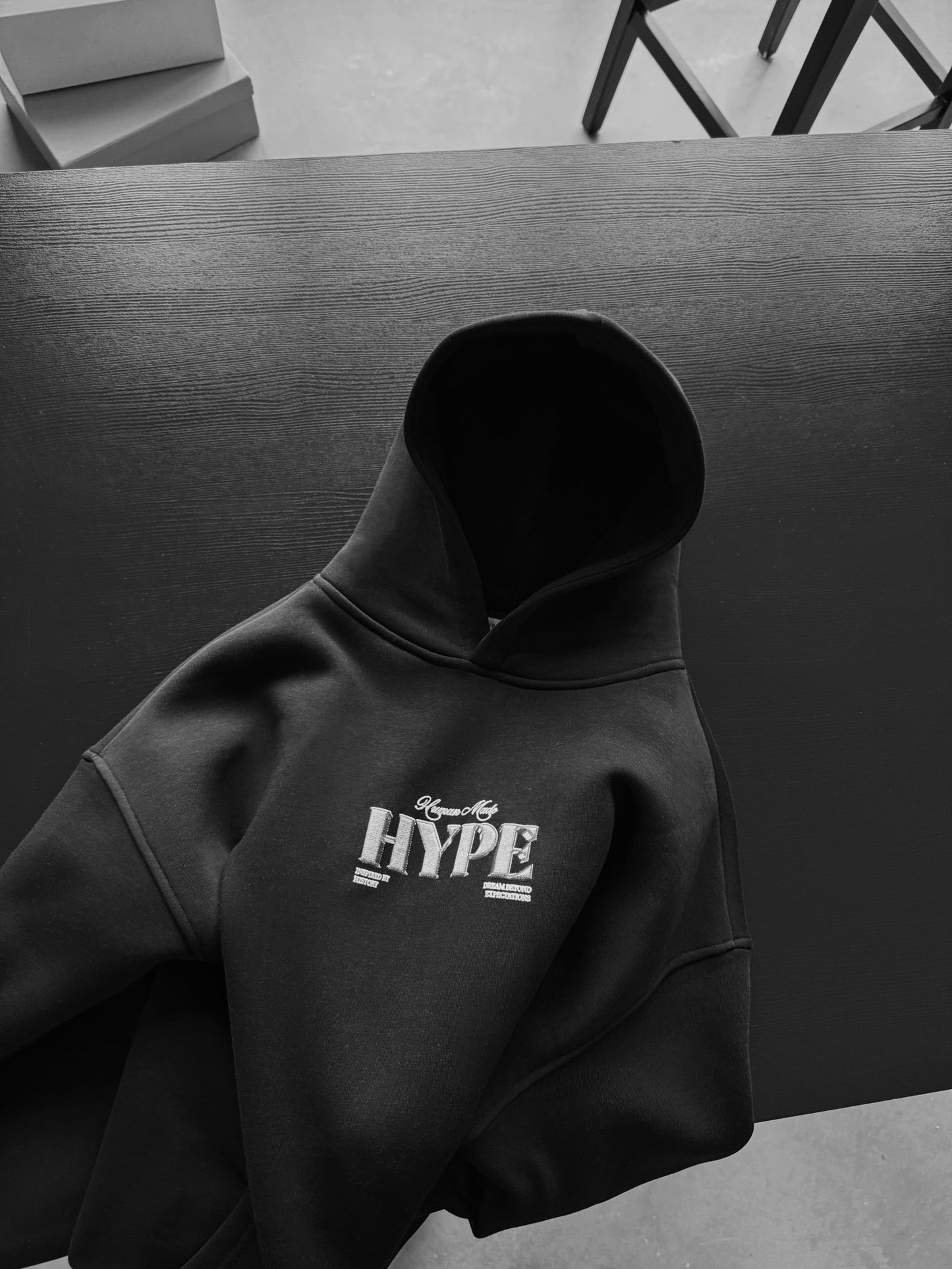 Human Made Hype Drop Shoulder Graphic Hoodie