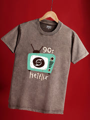 90s Netflix Regular Crew Neck T-Shirt