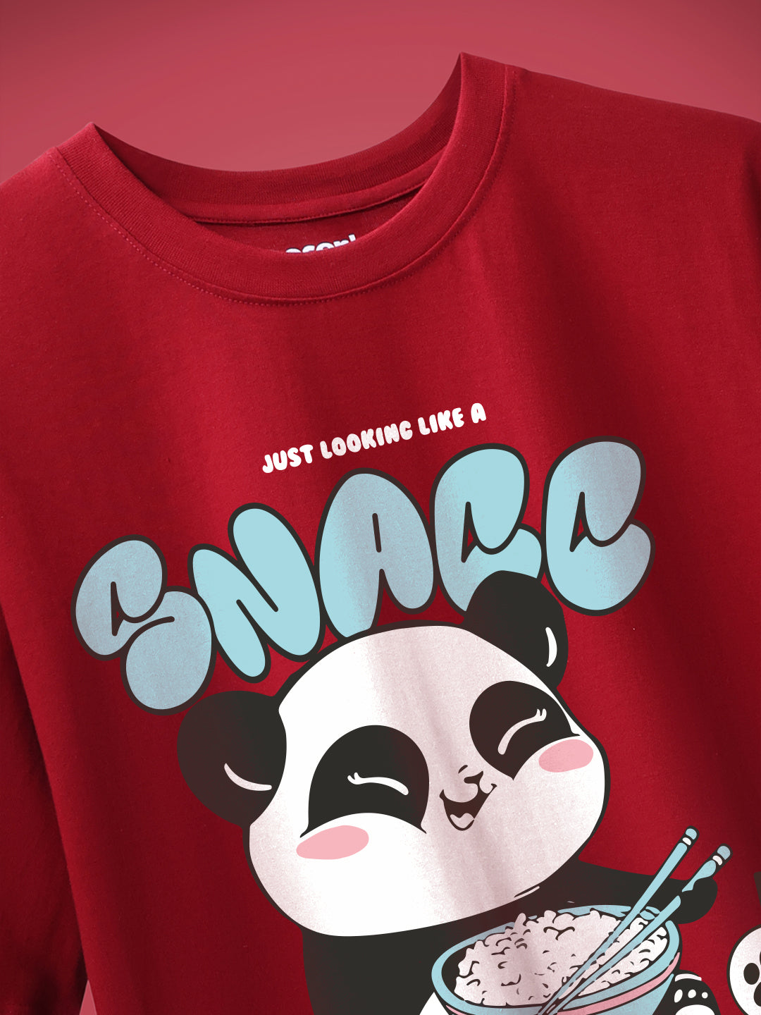 Just Looking Like a Snacc Oversized T-Shirt