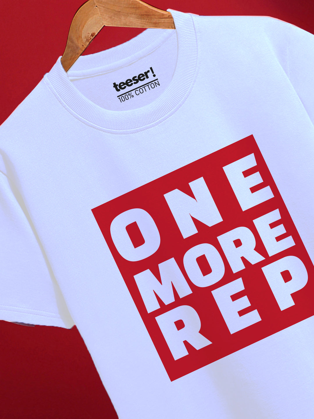 One More Rep Gym Regular Fit T-Shirt
