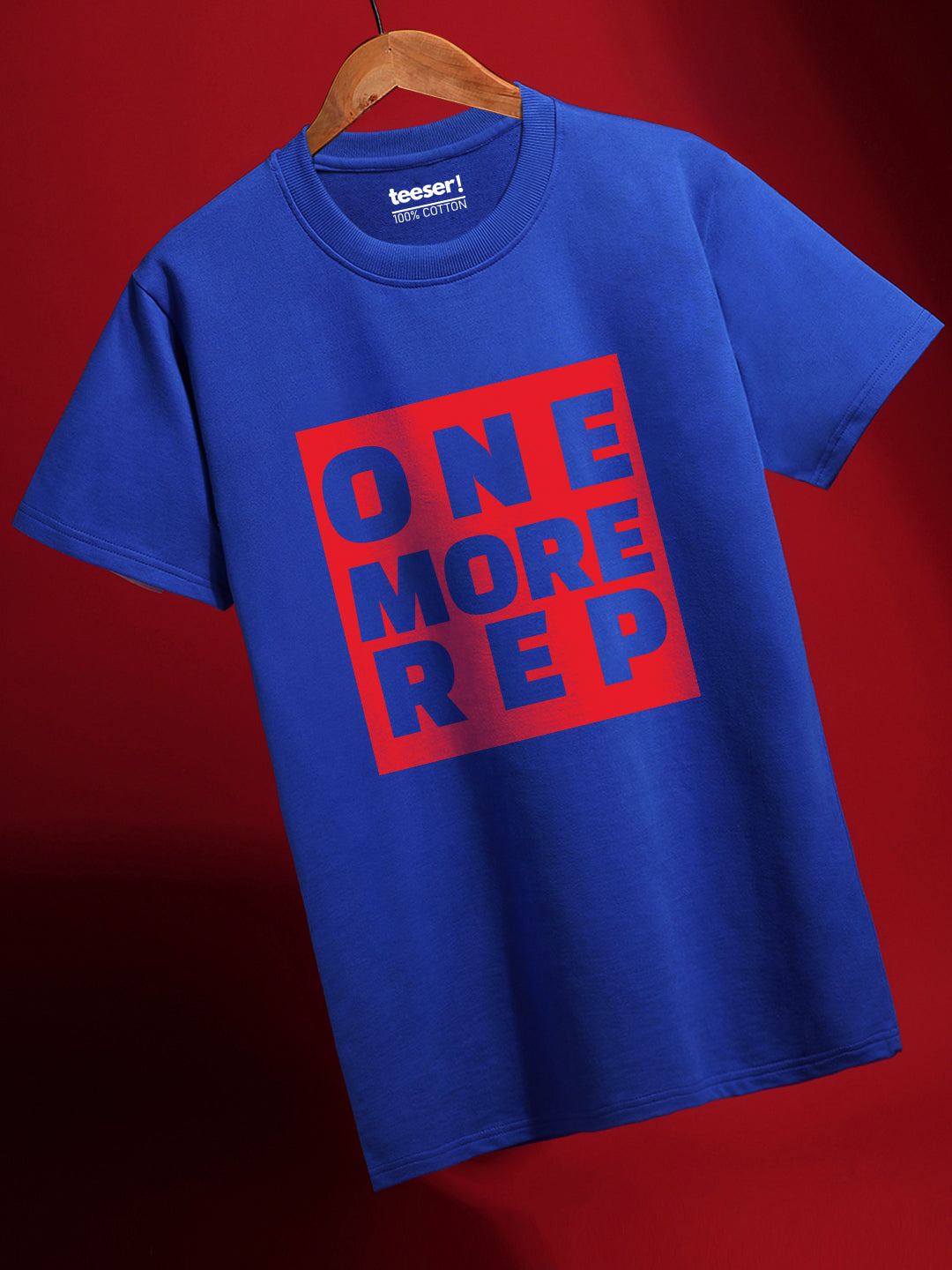 One More Rep Gym Regular Fit T-Shirt