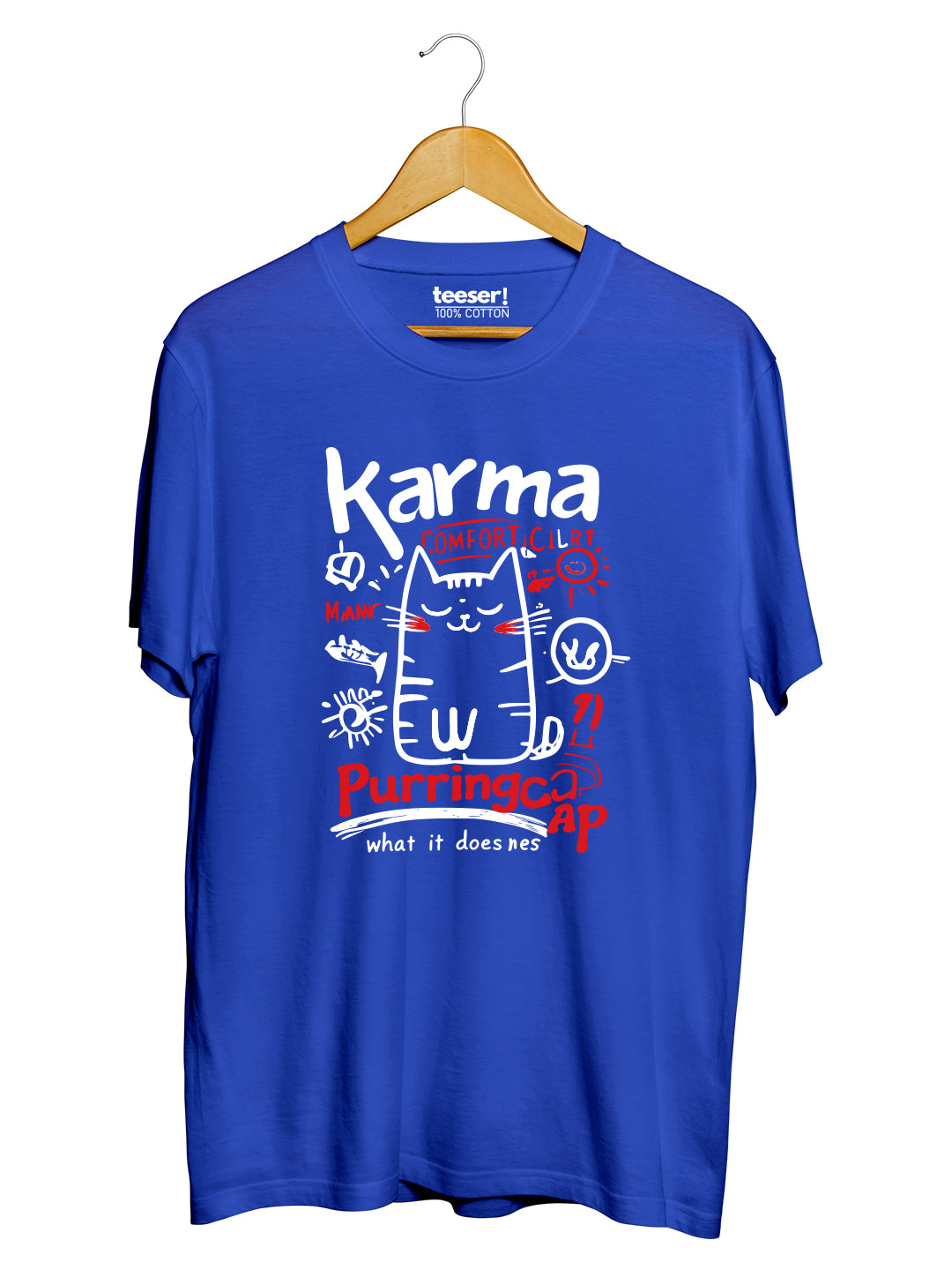 Karma What It Does Regular Fit T-Shirt