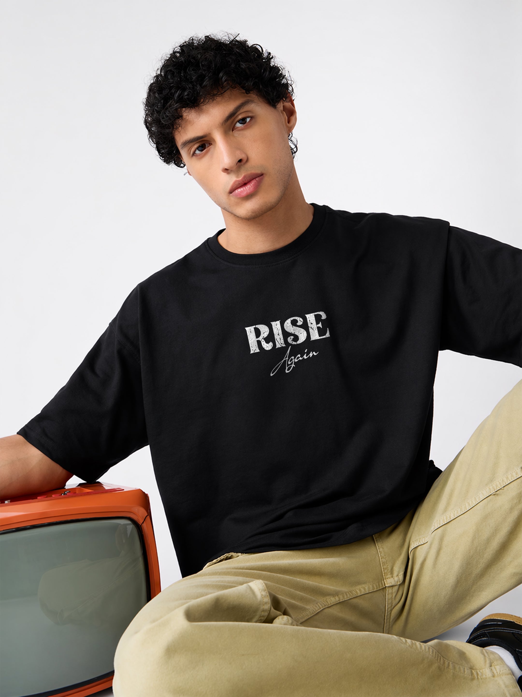 Rise Again Oversized Fit T-Shirt