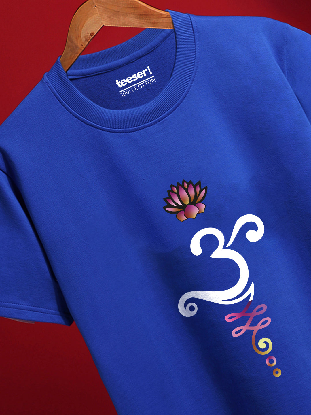 Om Lotus Regular Fit T-Shirt