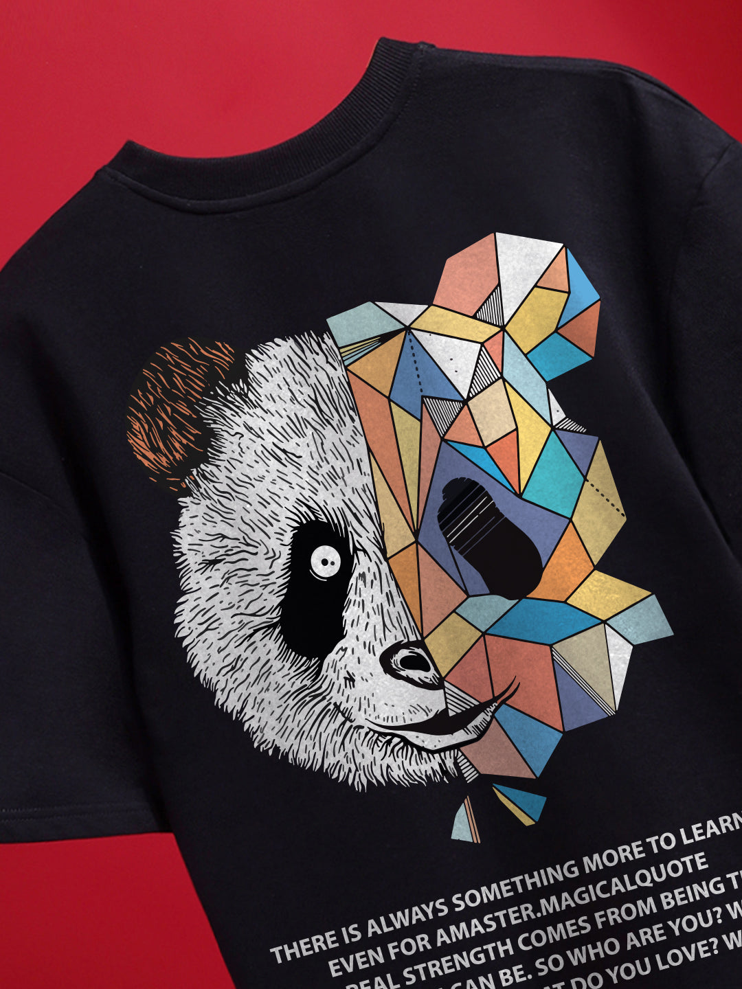 Savage Panda Oversized Fit T-Shirt