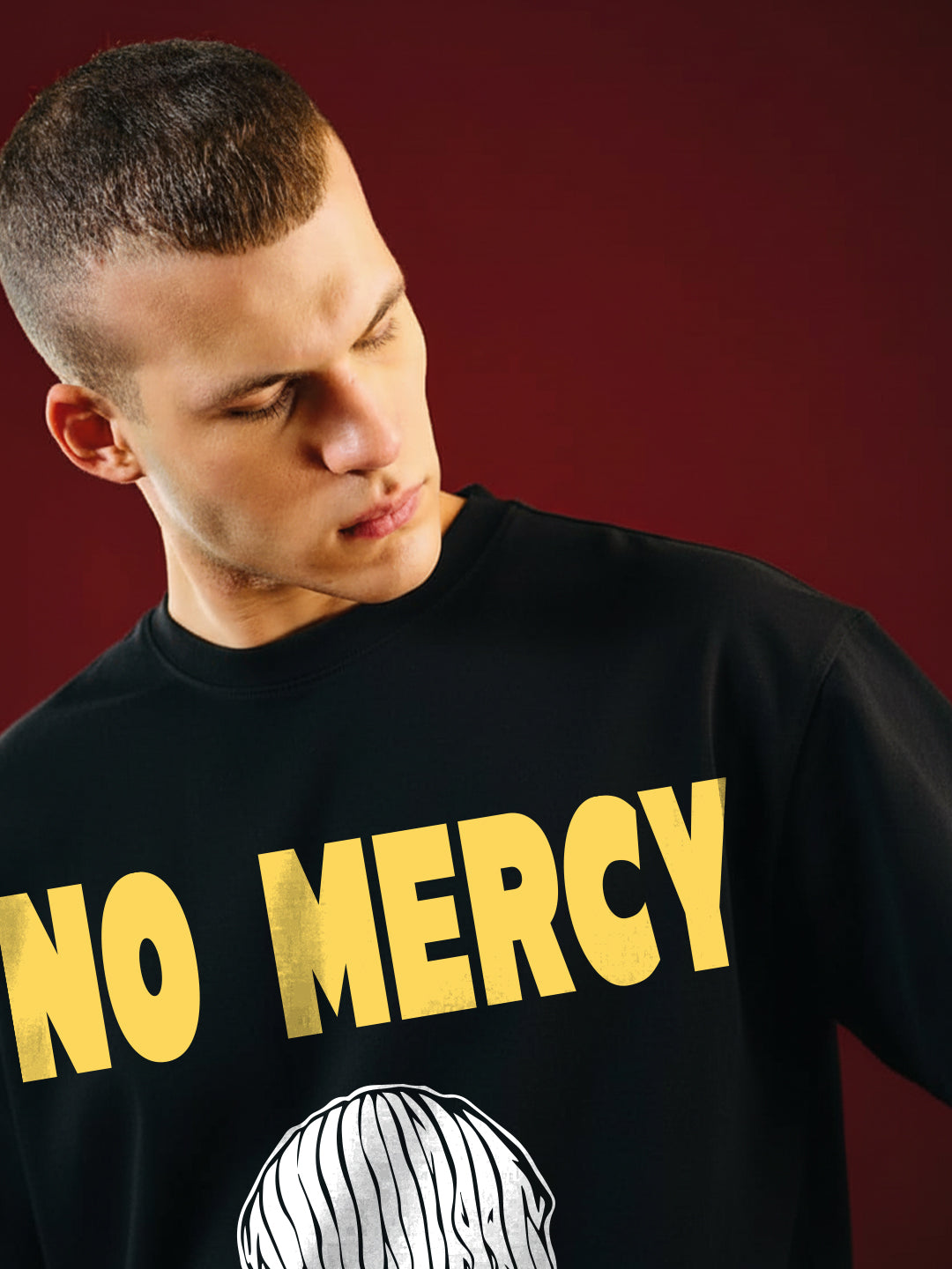 No Mercy Oversized Fit T-Shirt
