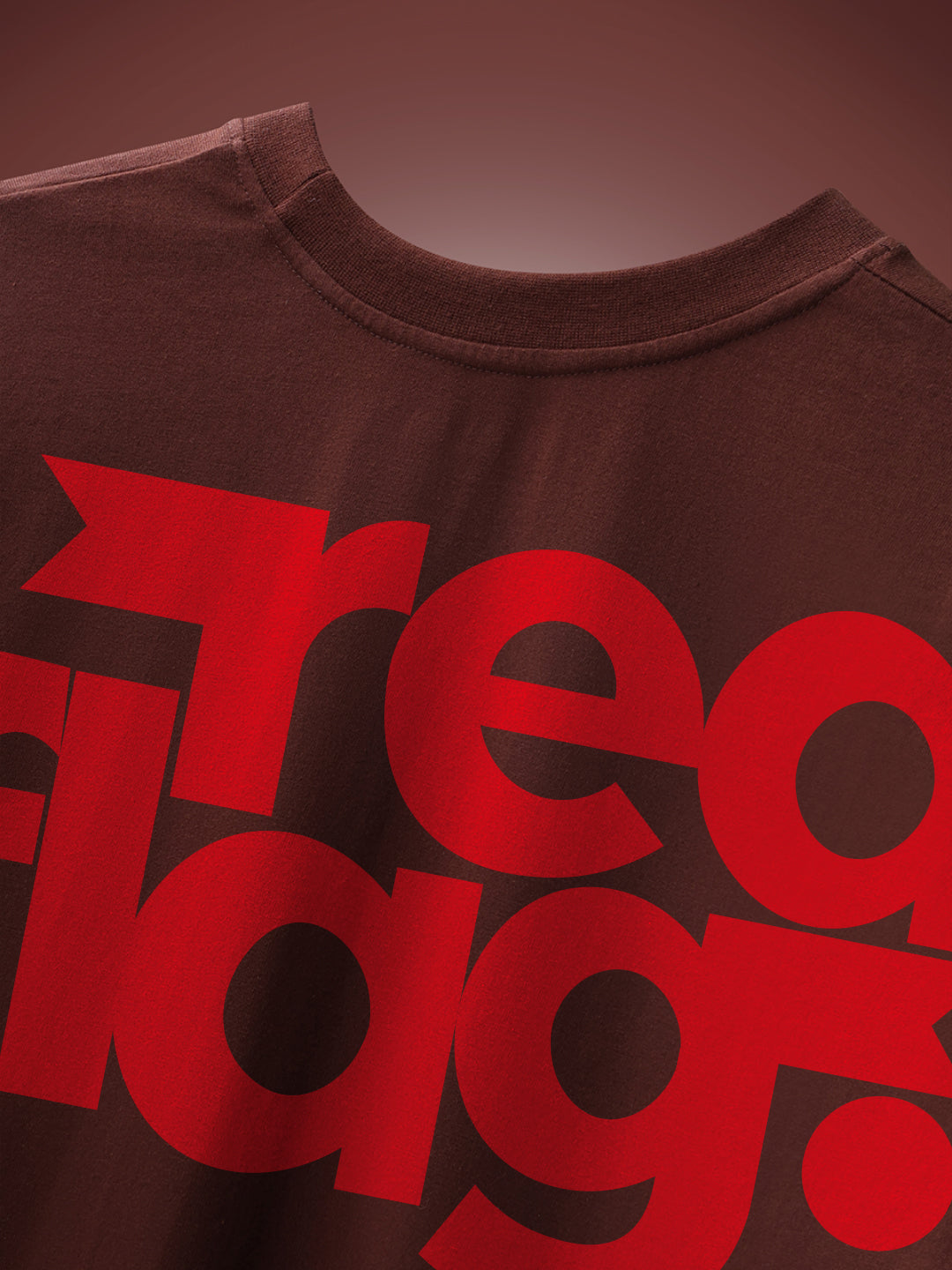 Red Flag Oversized Fit T-Shirt