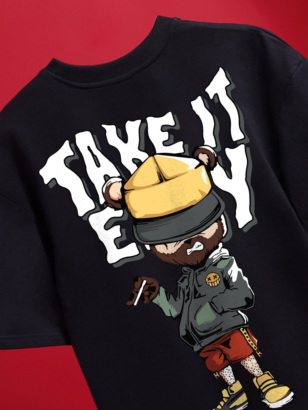 Take It Easy Oversized Fit T-Shirt