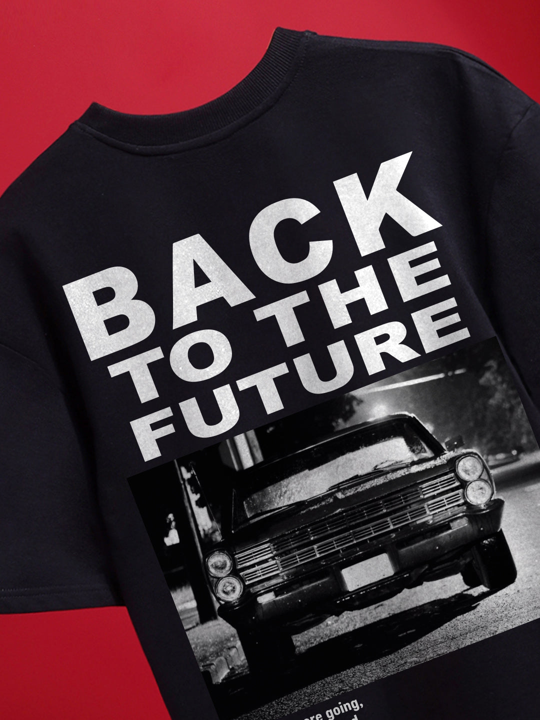 Back to the Future Oversized Fit T-Shirt