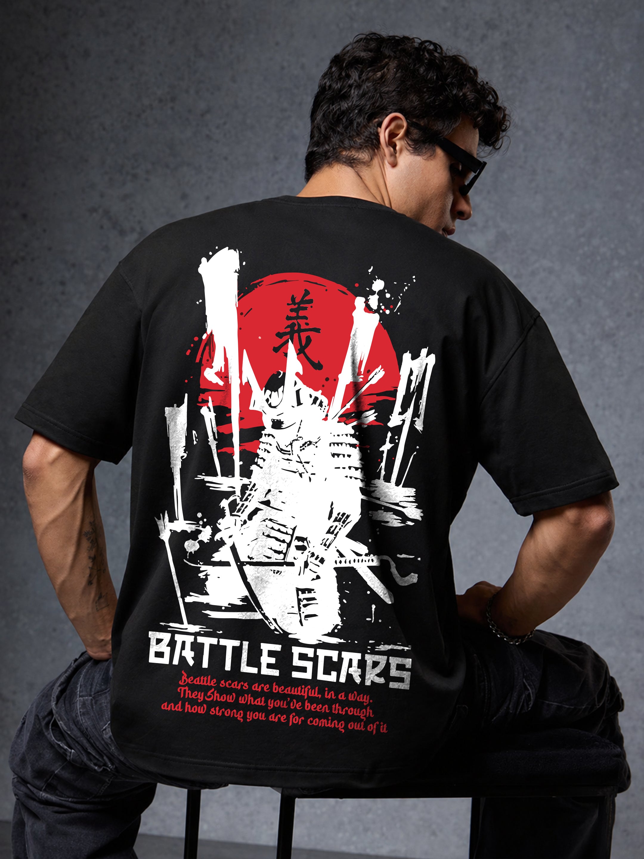 Battle Scars Oversized T-Shirt