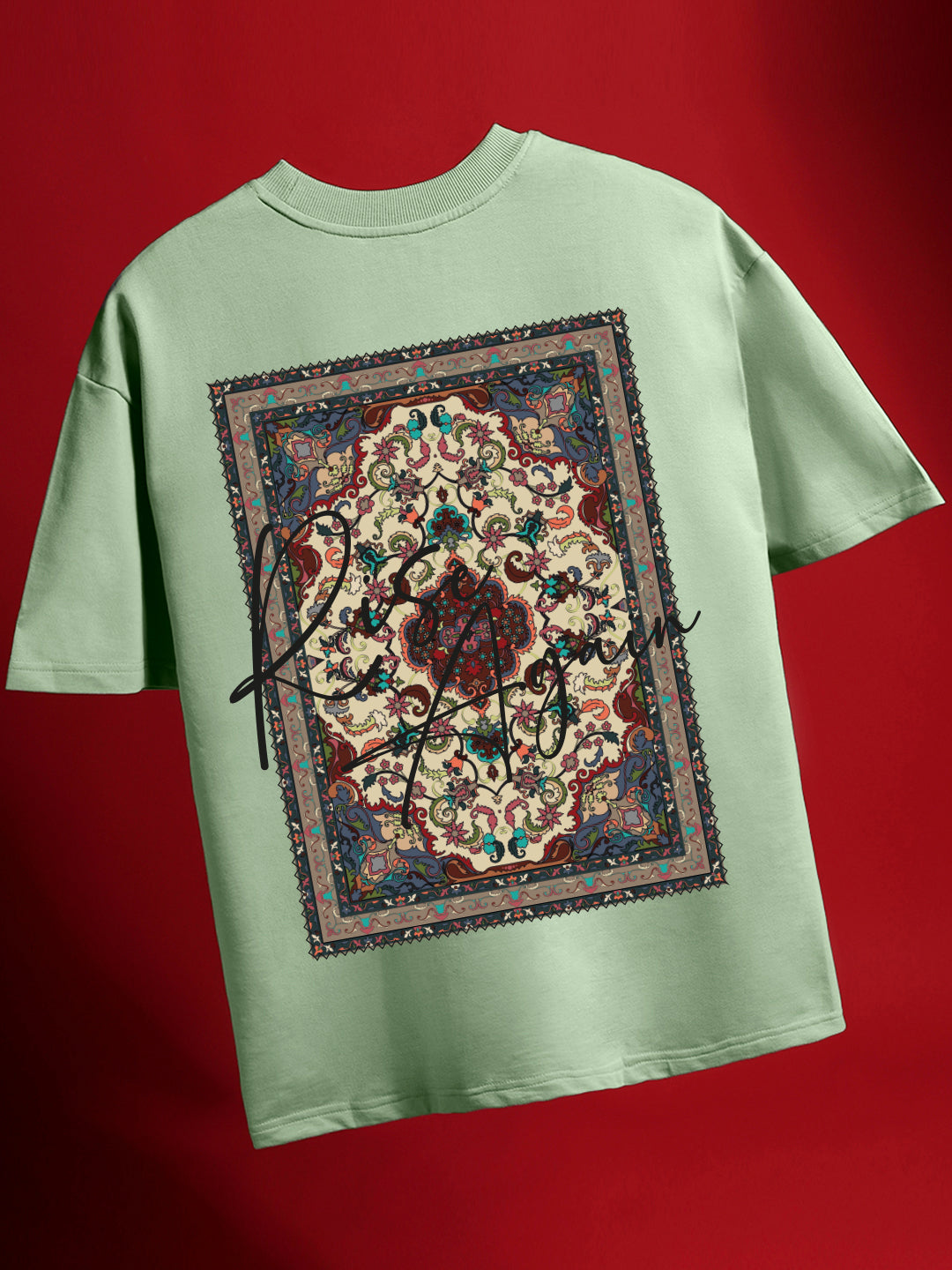 Rise Again Oversized Fit T-Shirt