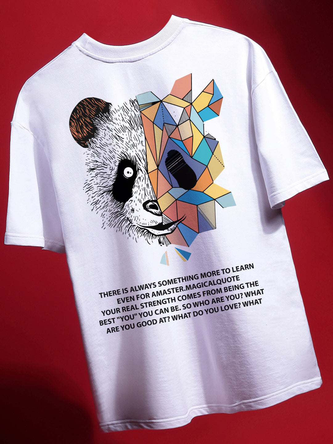 Savage Panda Oversized Fit T-Shirt