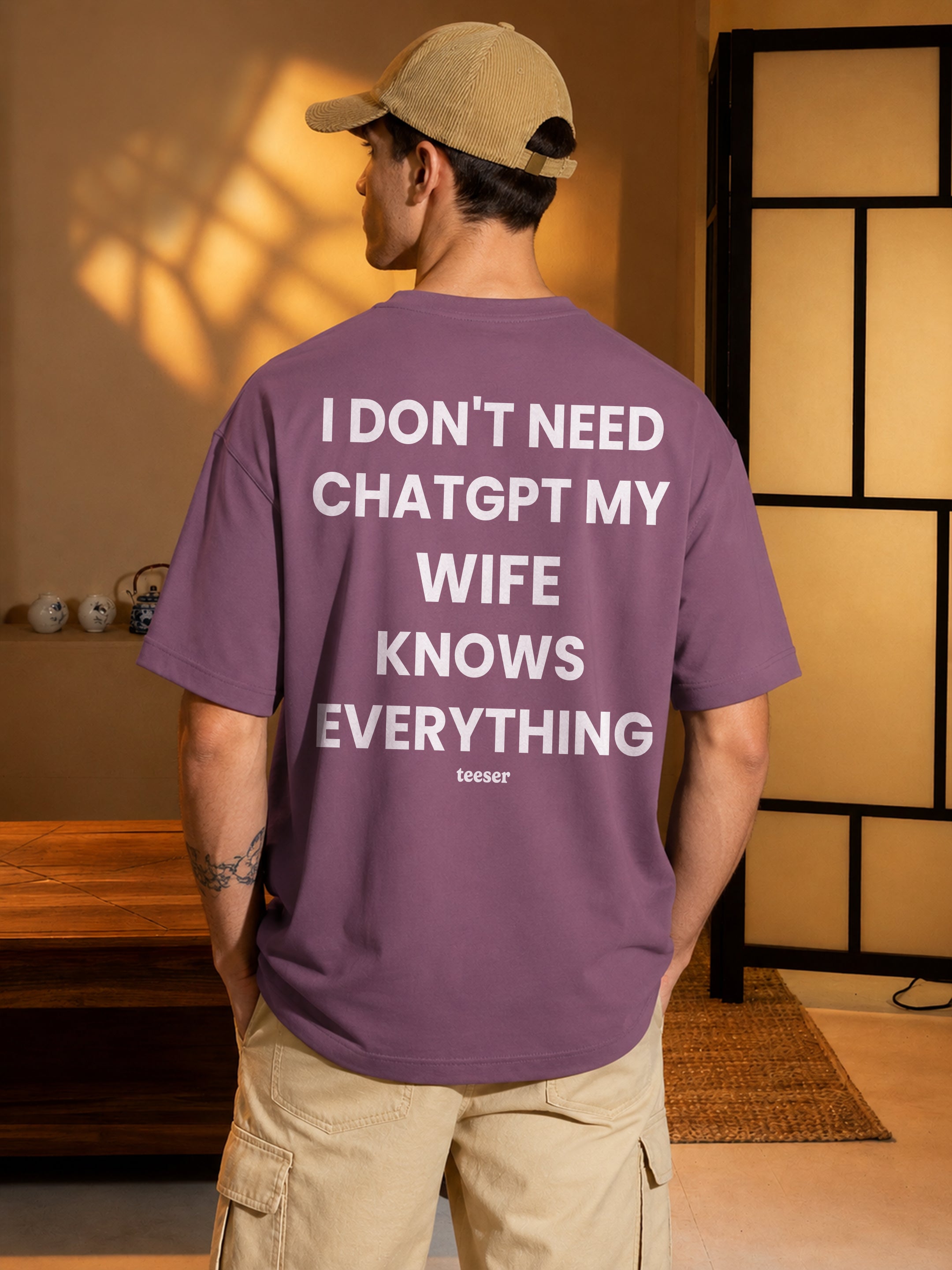 My Wife Knows Everything Oversized T-Shirt