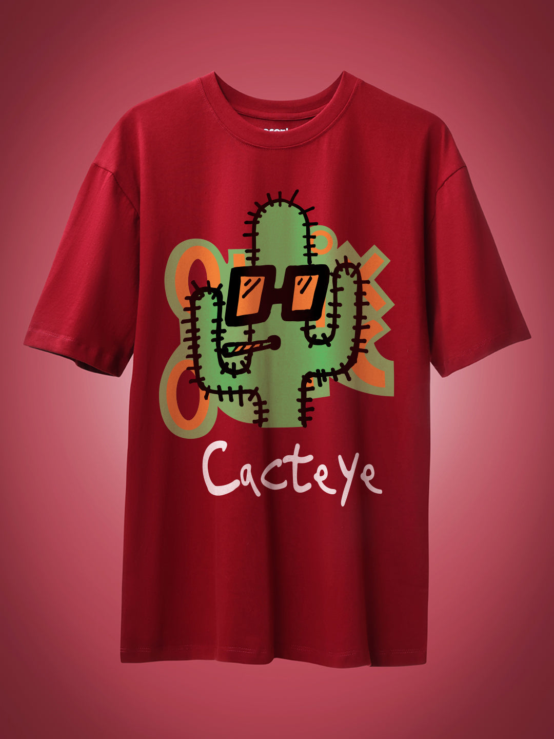 تيشيرت Cacteye بقصة واسعة
