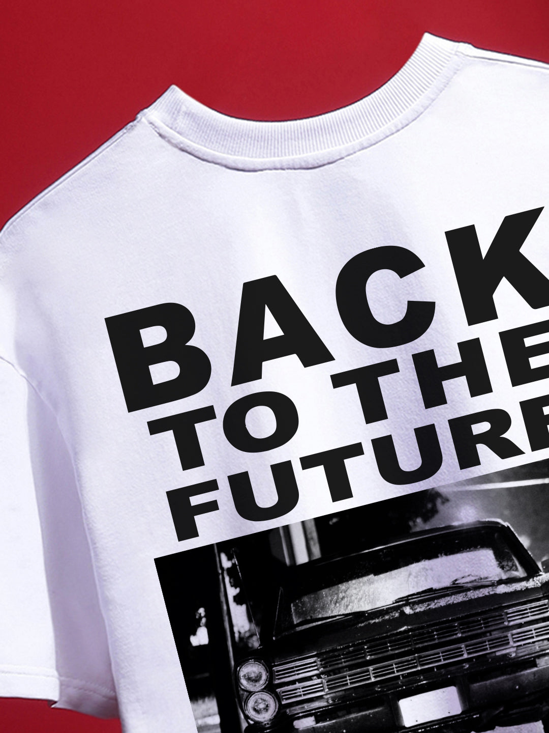 Back to the Future Oversized Fit T-Shirt
