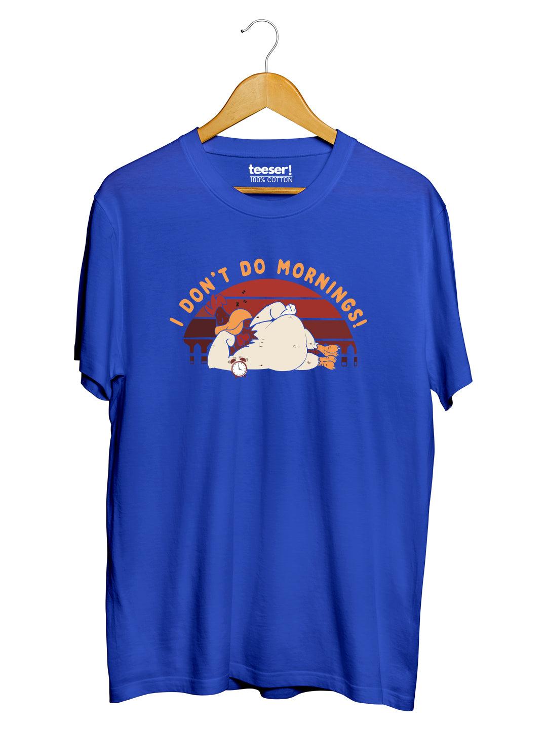 I DON'T DO MORNINGS Regular Fit T-Shirt