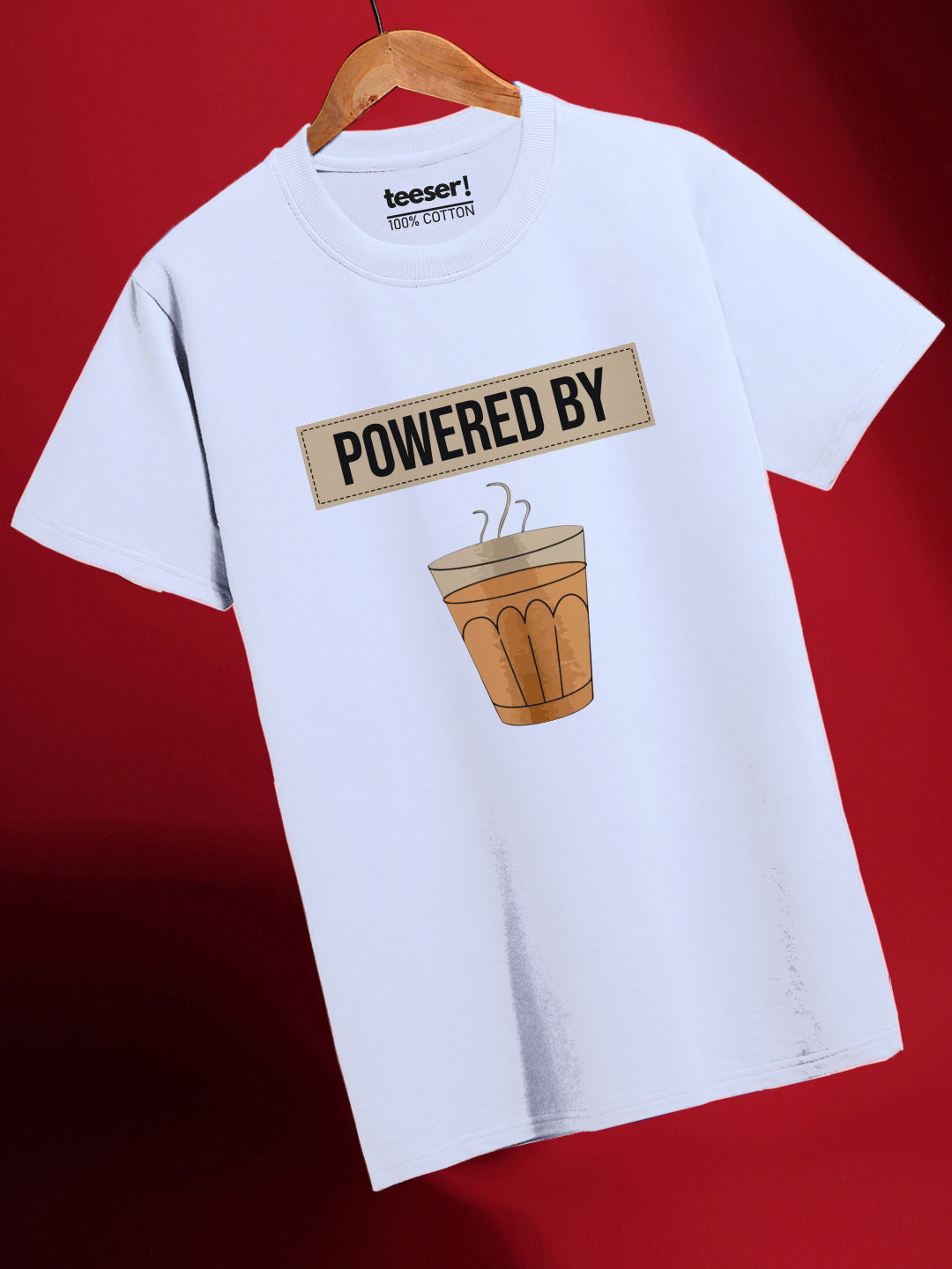 Powered by Chai Regular Fit T-Shirt