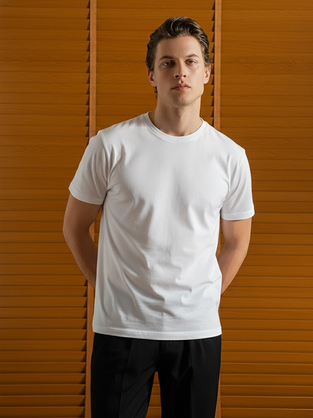Classic White Regular Fit T-Shirt