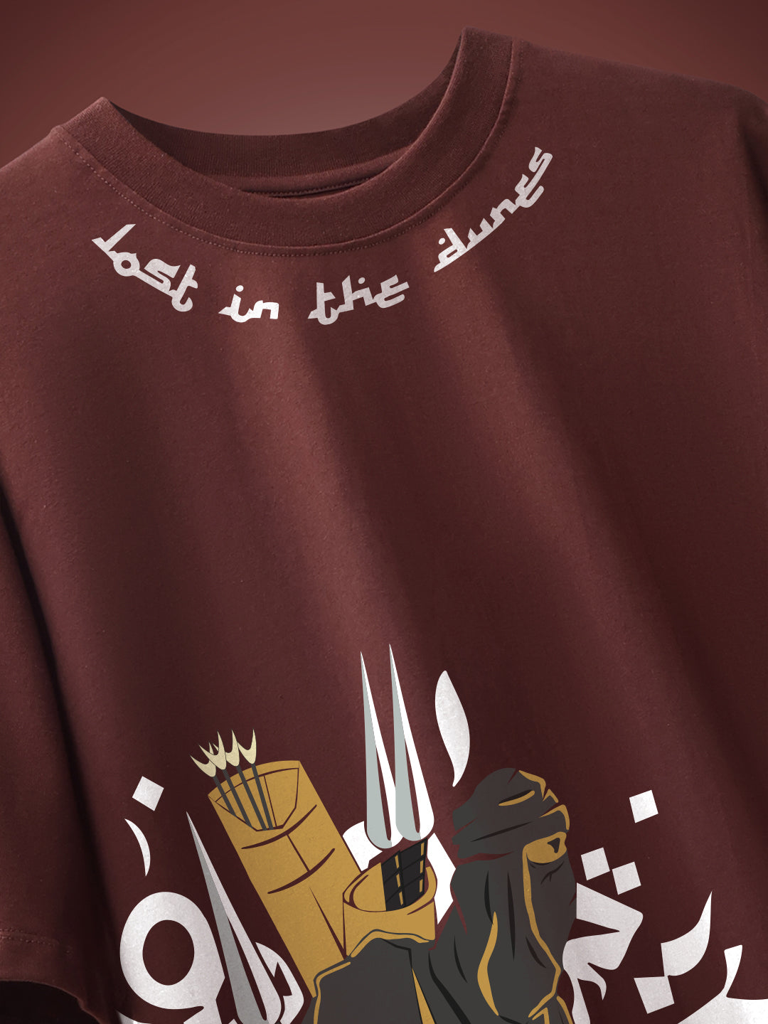 Lost In The Winds Oversized Fit T-Shirt