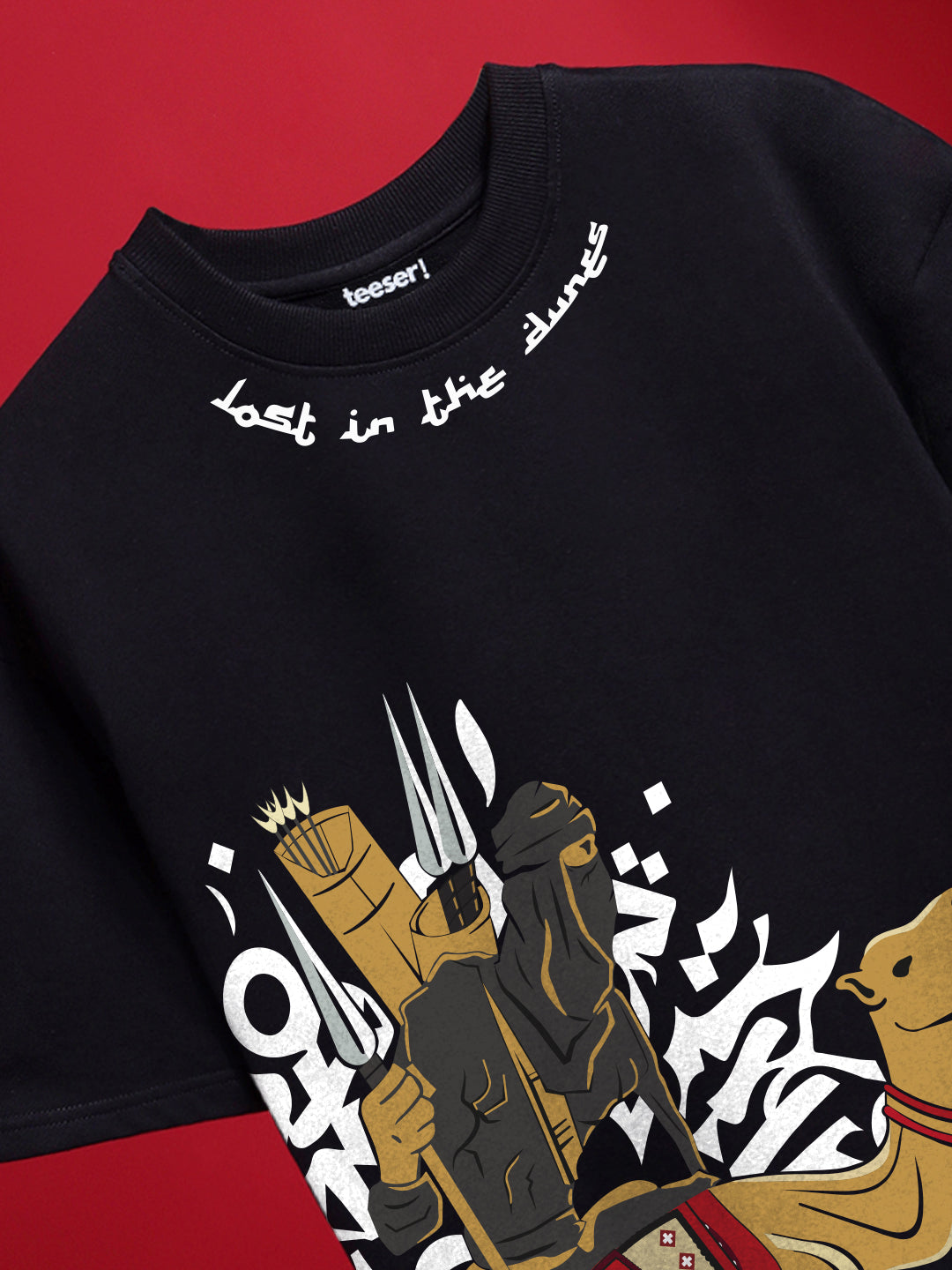 Lost In The Winds Oversized Fit T-Shirt