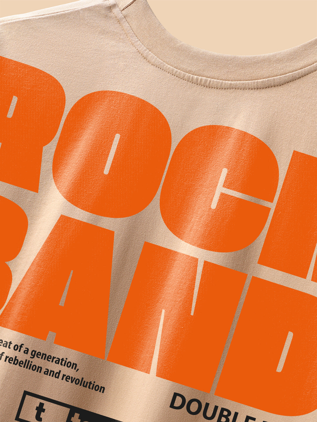 Rock Band Oversized Fit T-Shirt