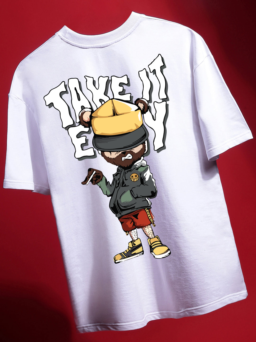 Take It Easy Oversized Fit T-Shirt