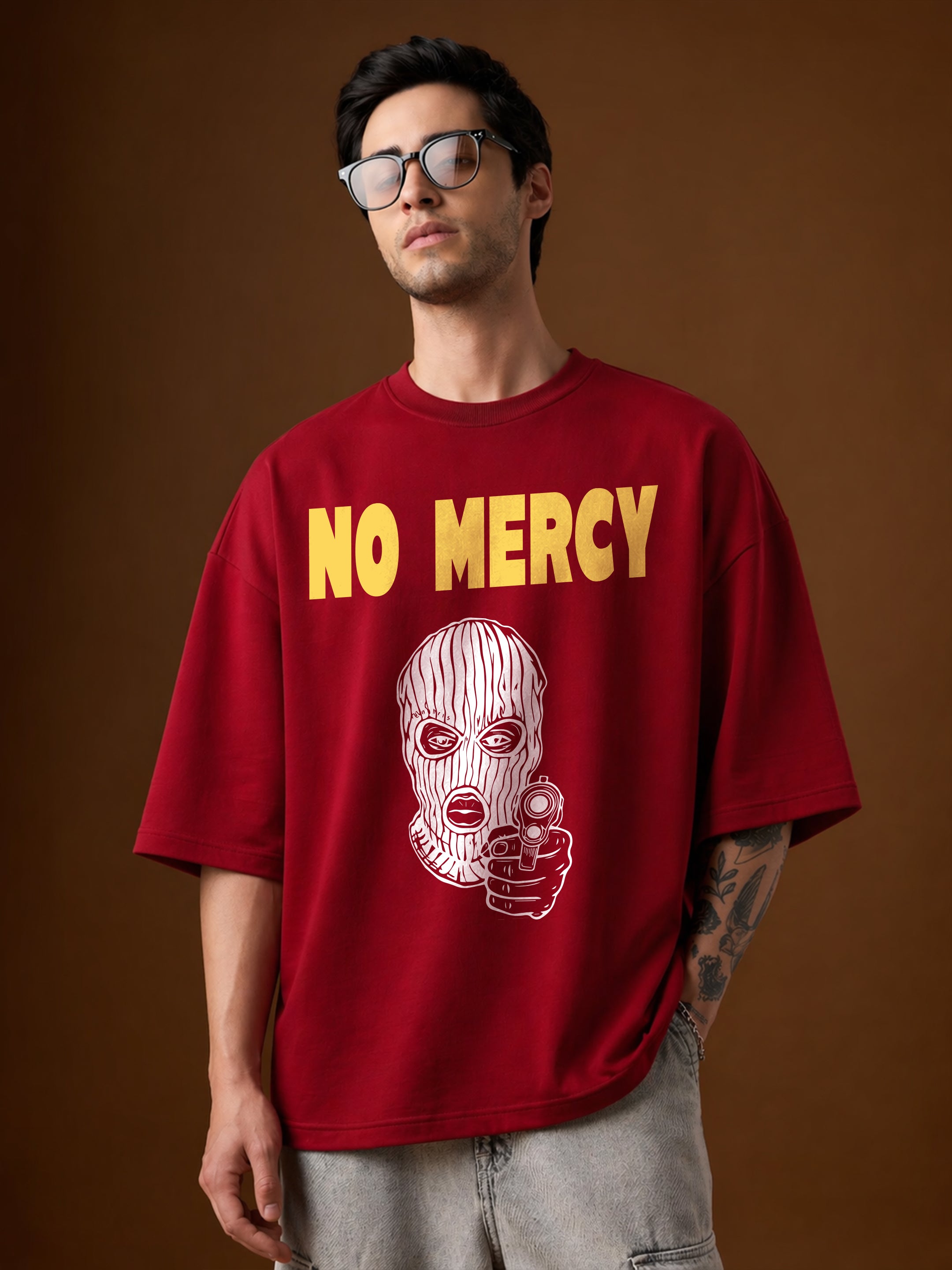 No Mercy Oversized Fit T-Shirt
