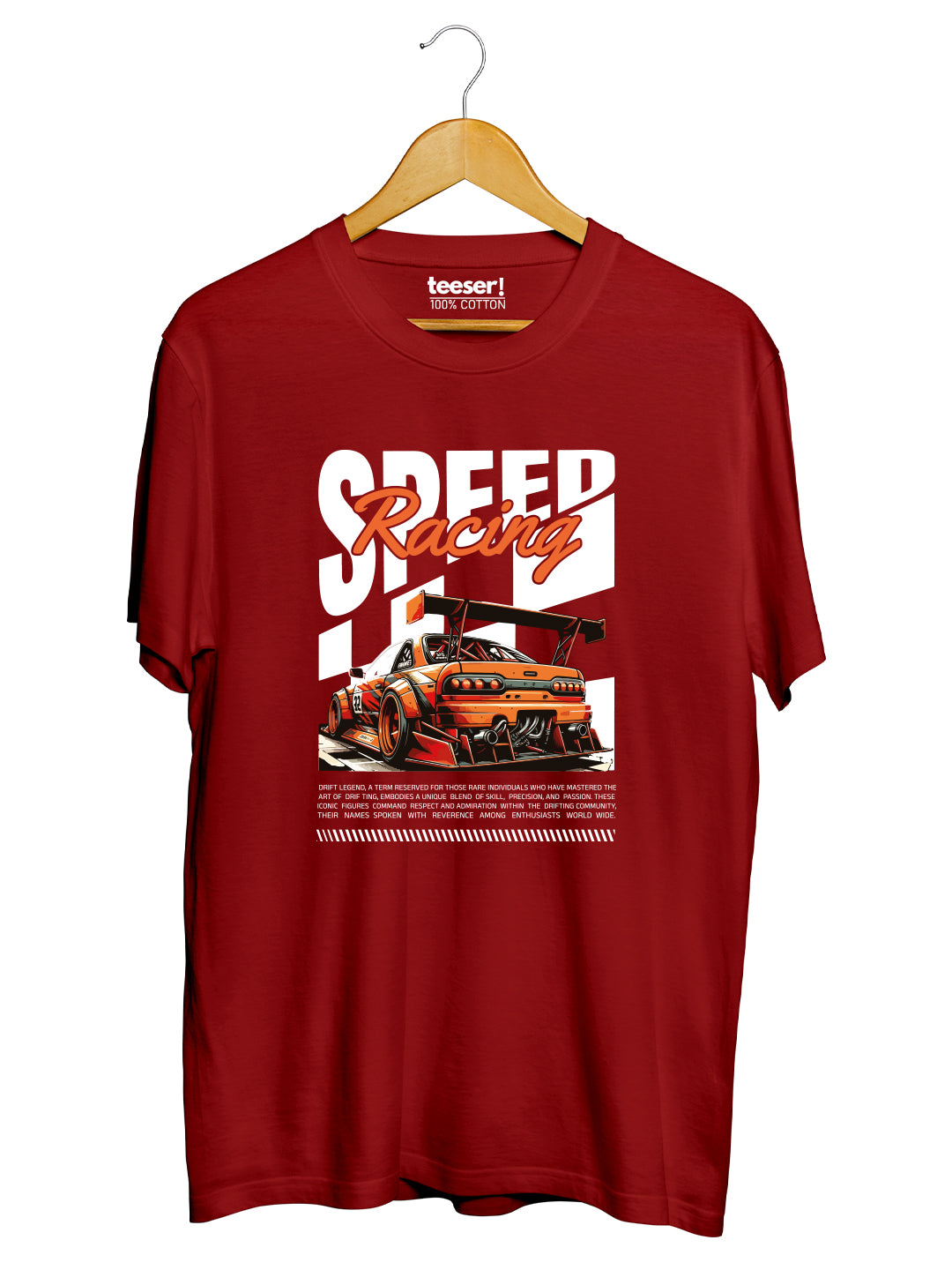 Speed Racing Regular Fit T-Shirt