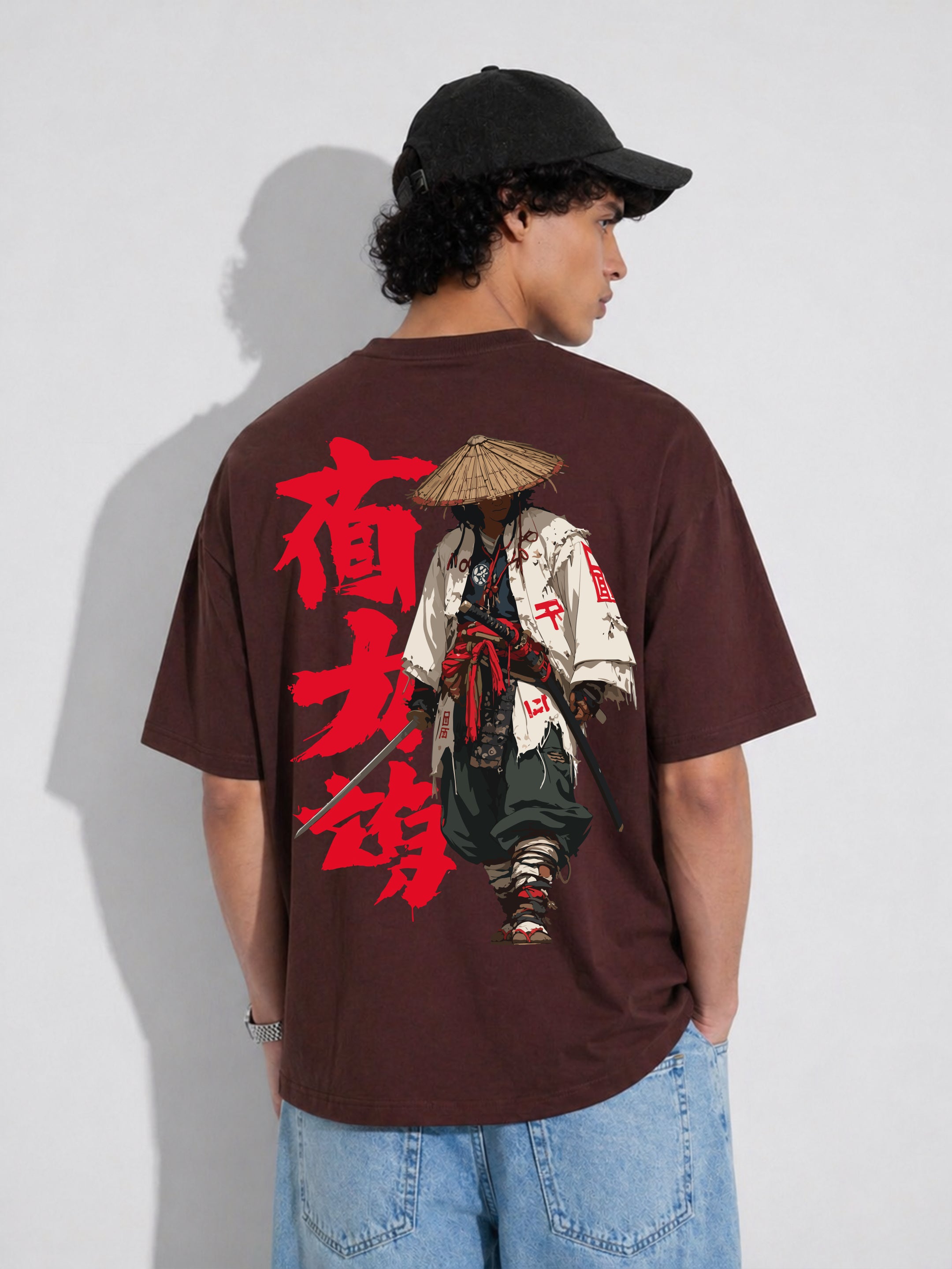 Samurai Warrior Oversized T-Shirt