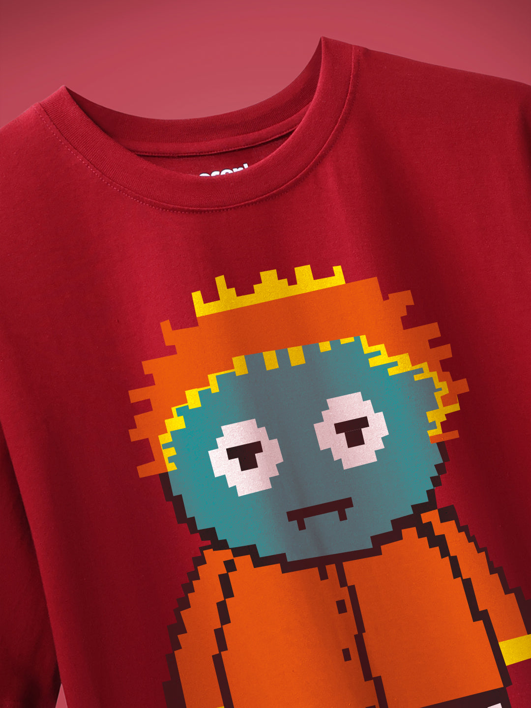 Reality Glitch Oversized Fit T-Shirt