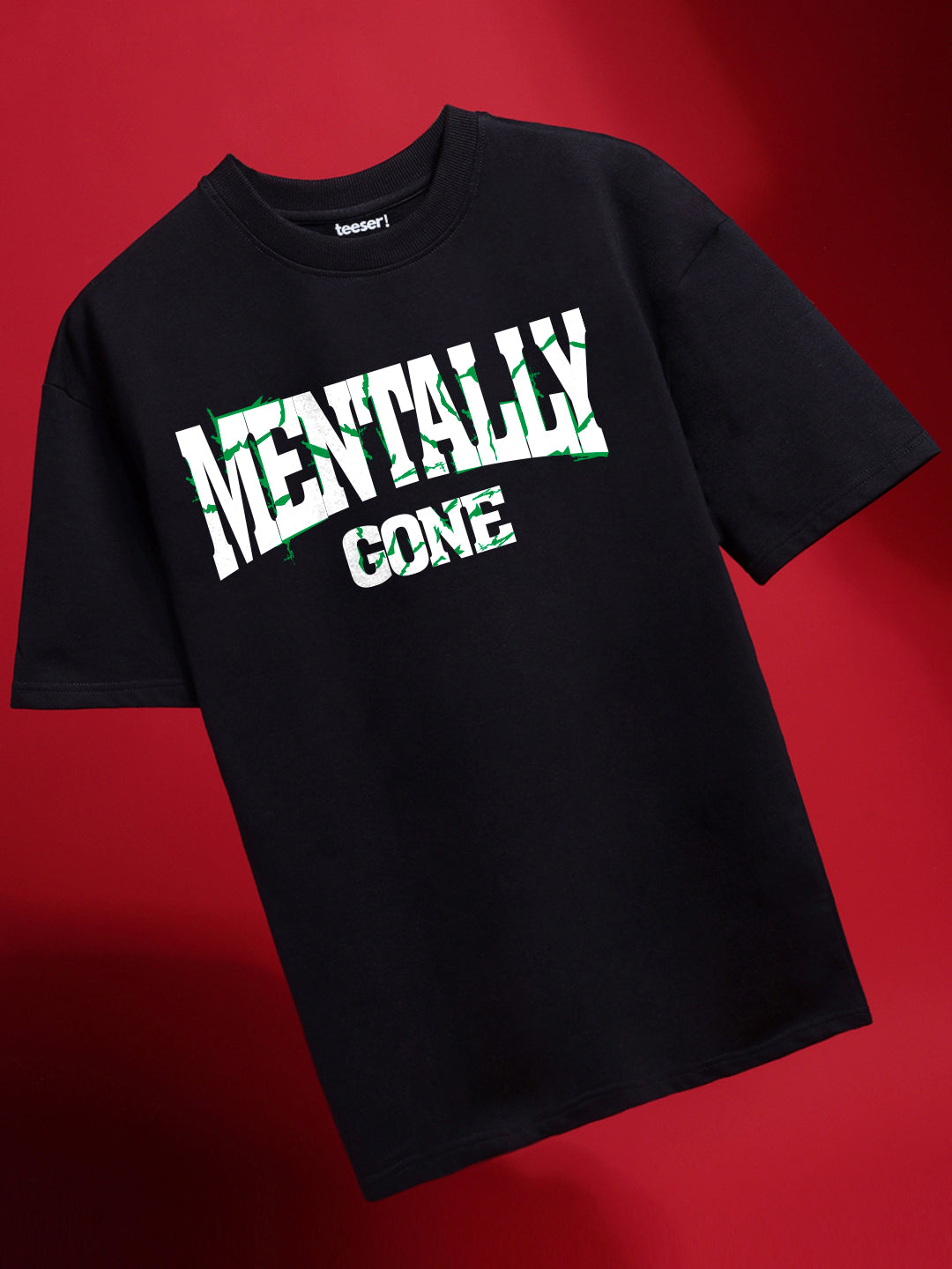 Mentally Gone Oversized Fit T-Shirt