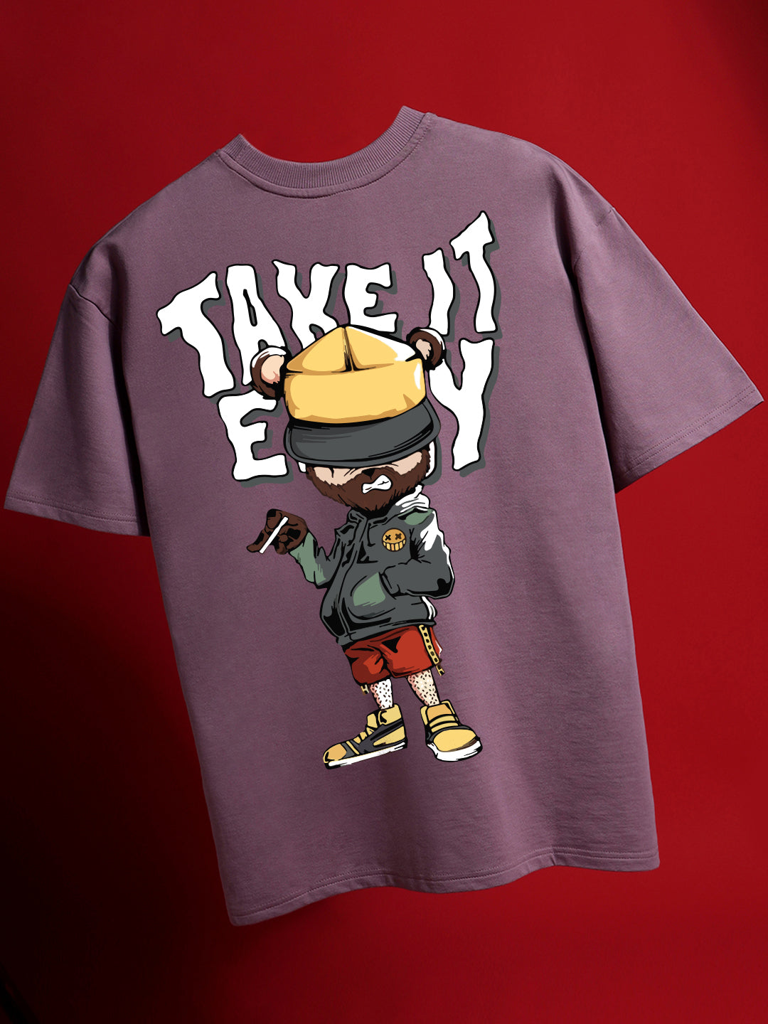 Take It Easy Oversized Fit T-Shirt