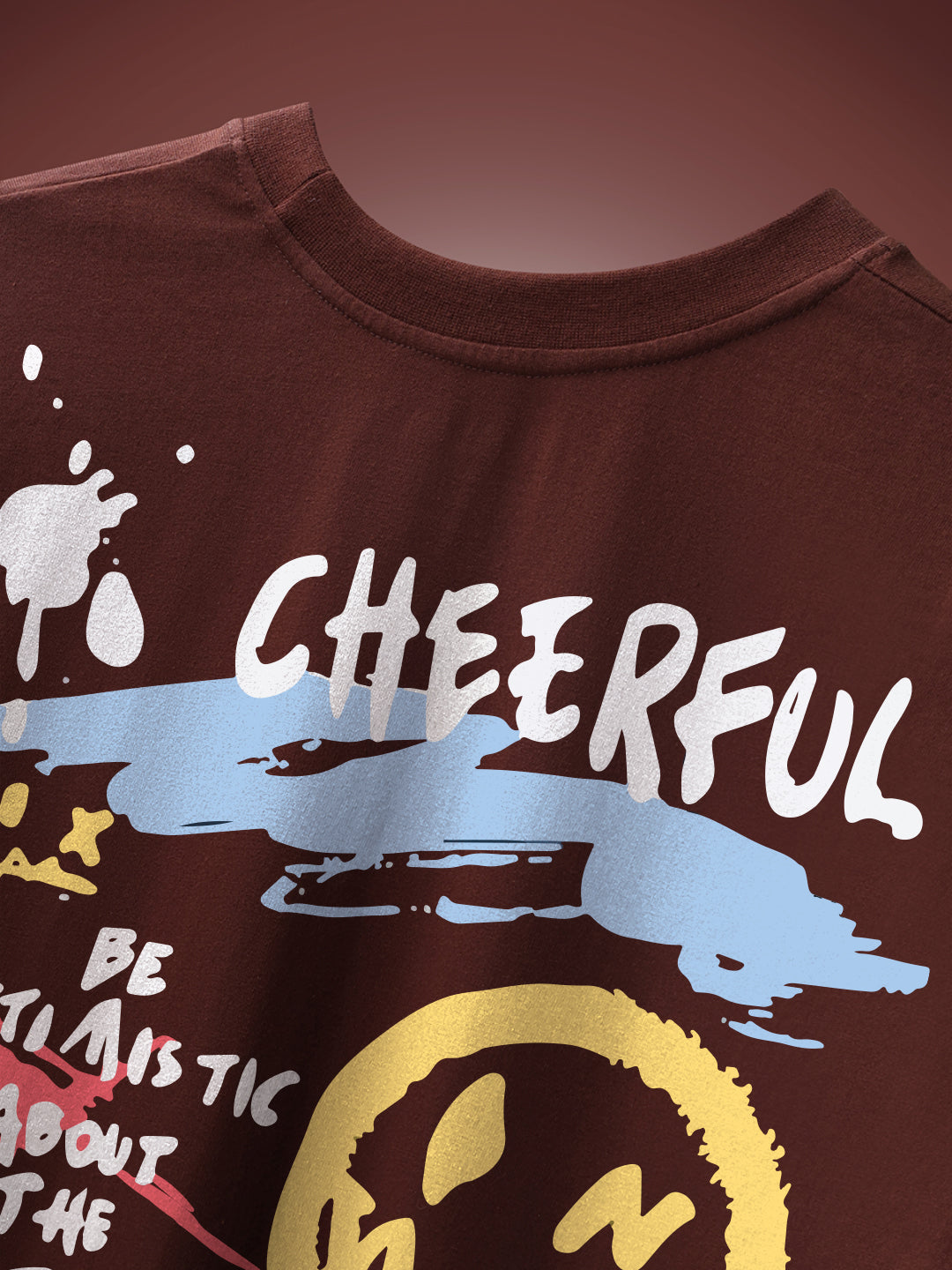 Cheer Full Oversized Fit T-Shirt