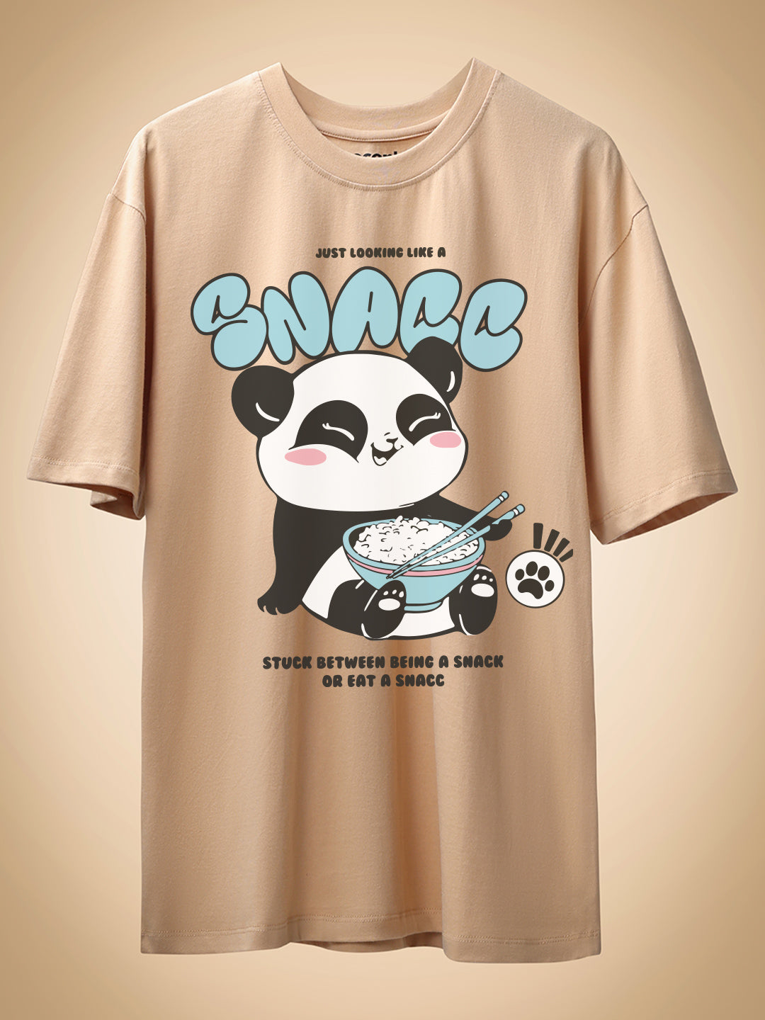 Just Looking Like a Snacc Oversized T-Shirt