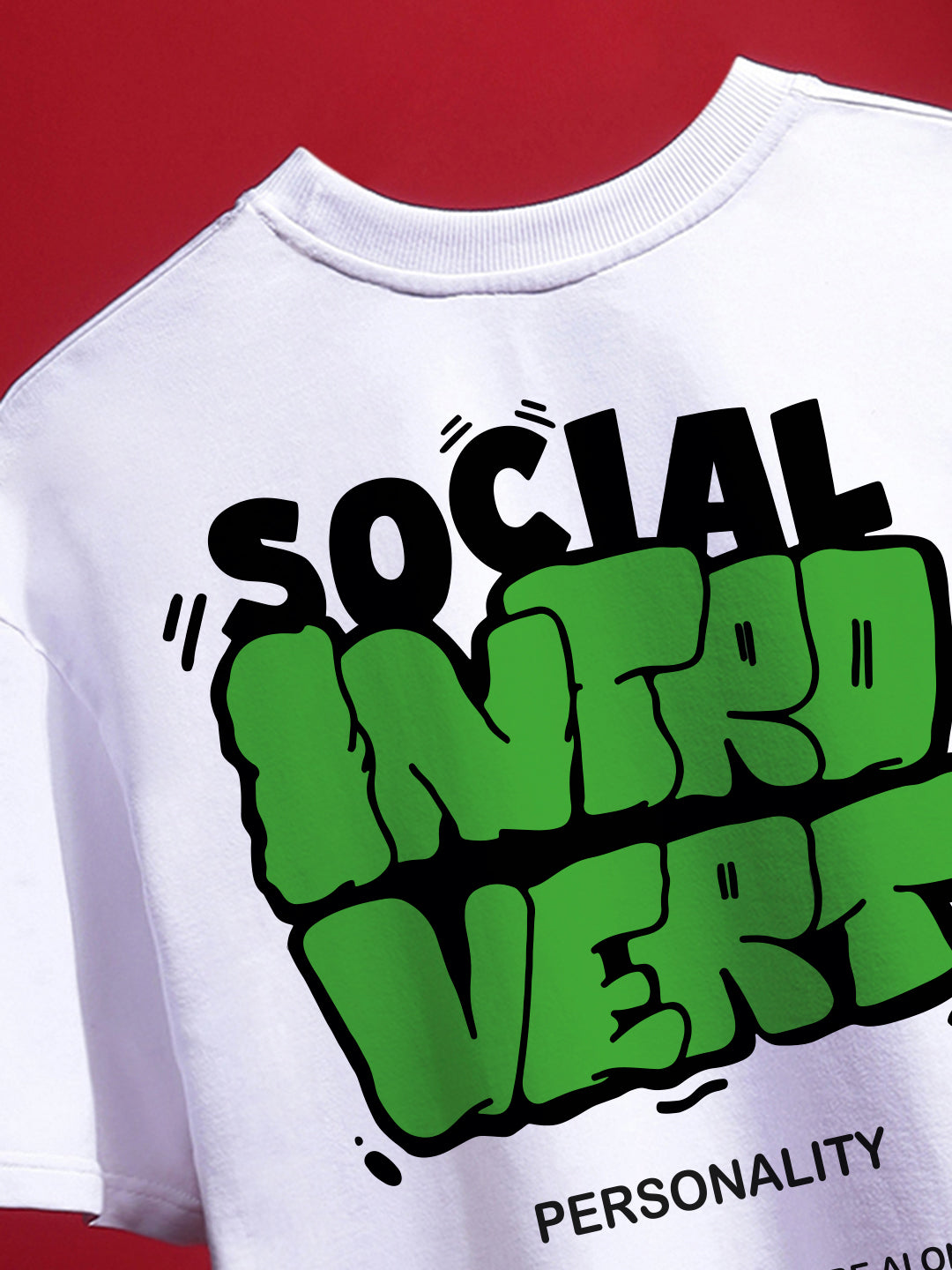 Introvert Oversized Fit T-Shirt