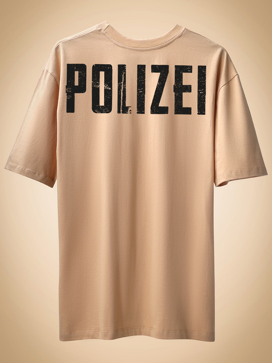 Polizei Oversized Fit T-Shirt