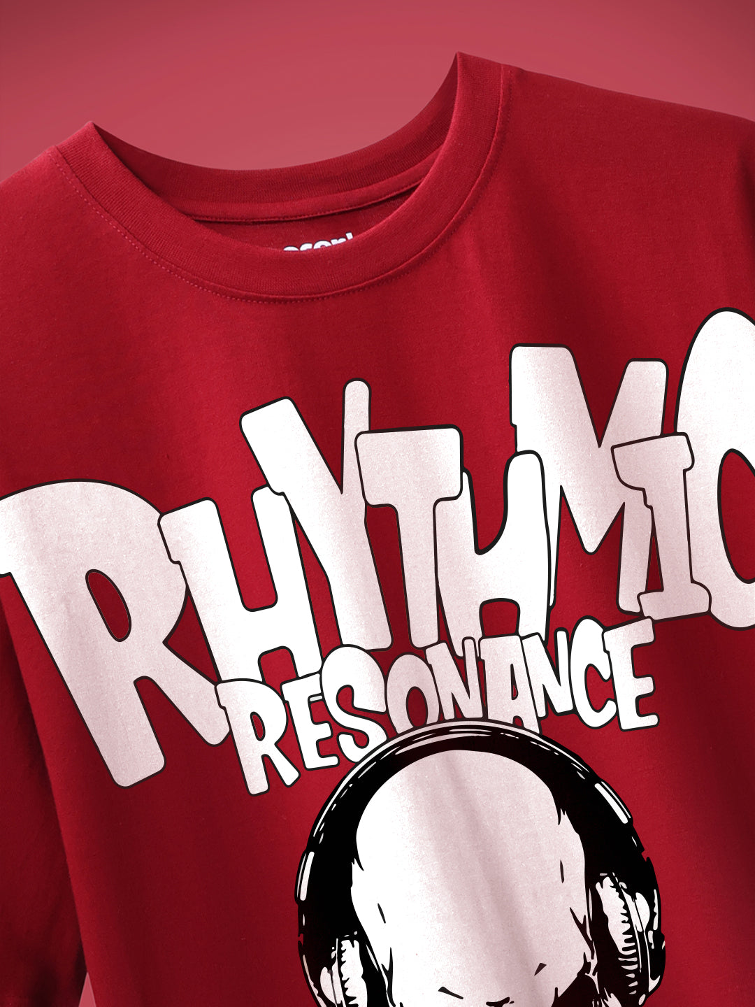 Rhythmic Oversized Fit T-Shirt