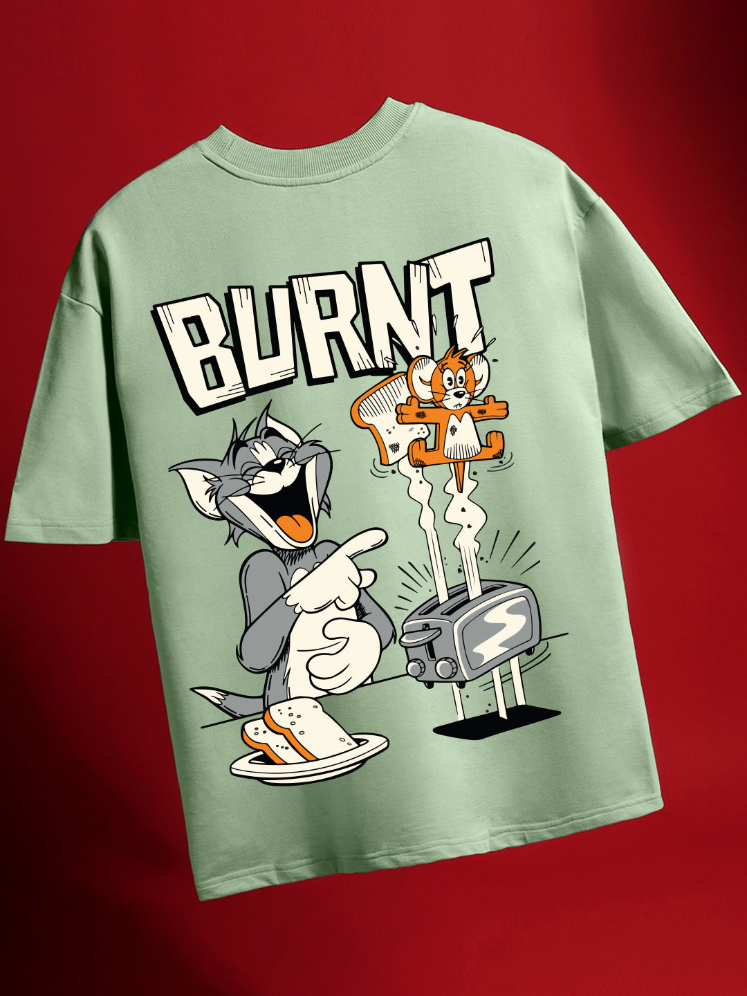 Burnt Tom And Jerry