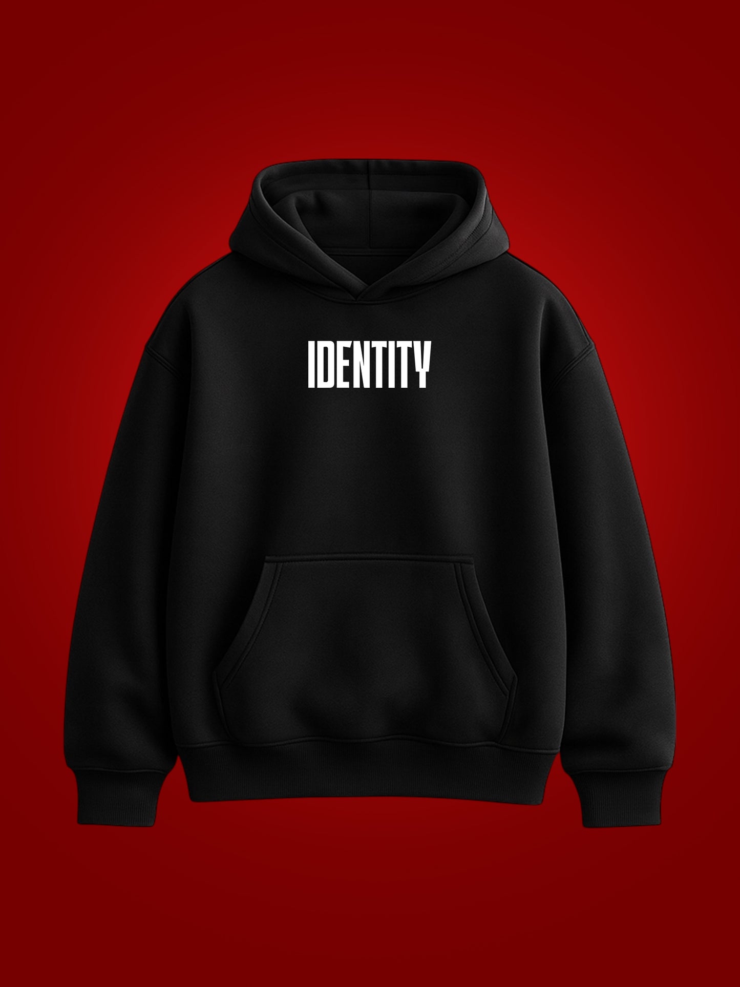 Identity Oversized Graphic Hoodie