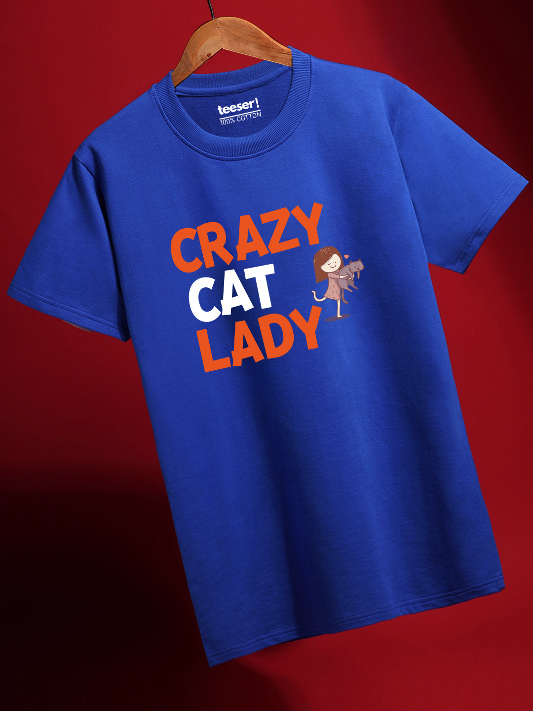 Crazy Cat Lady Regular Fit T-Shirt