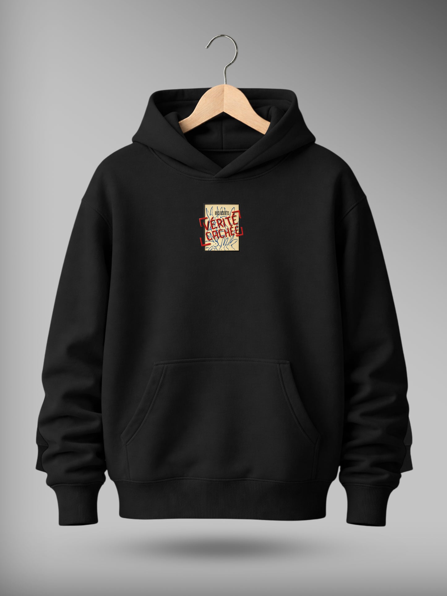 Verite Cache Drop Shoulder Graphic Hoodie