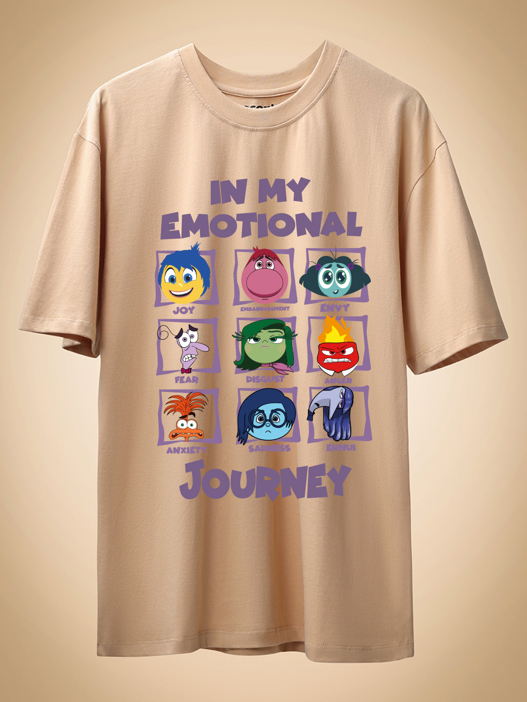 In My Emotional Journey Oversized T-Shirt