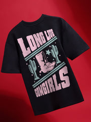 Cow Girl Oversized T-Shirt