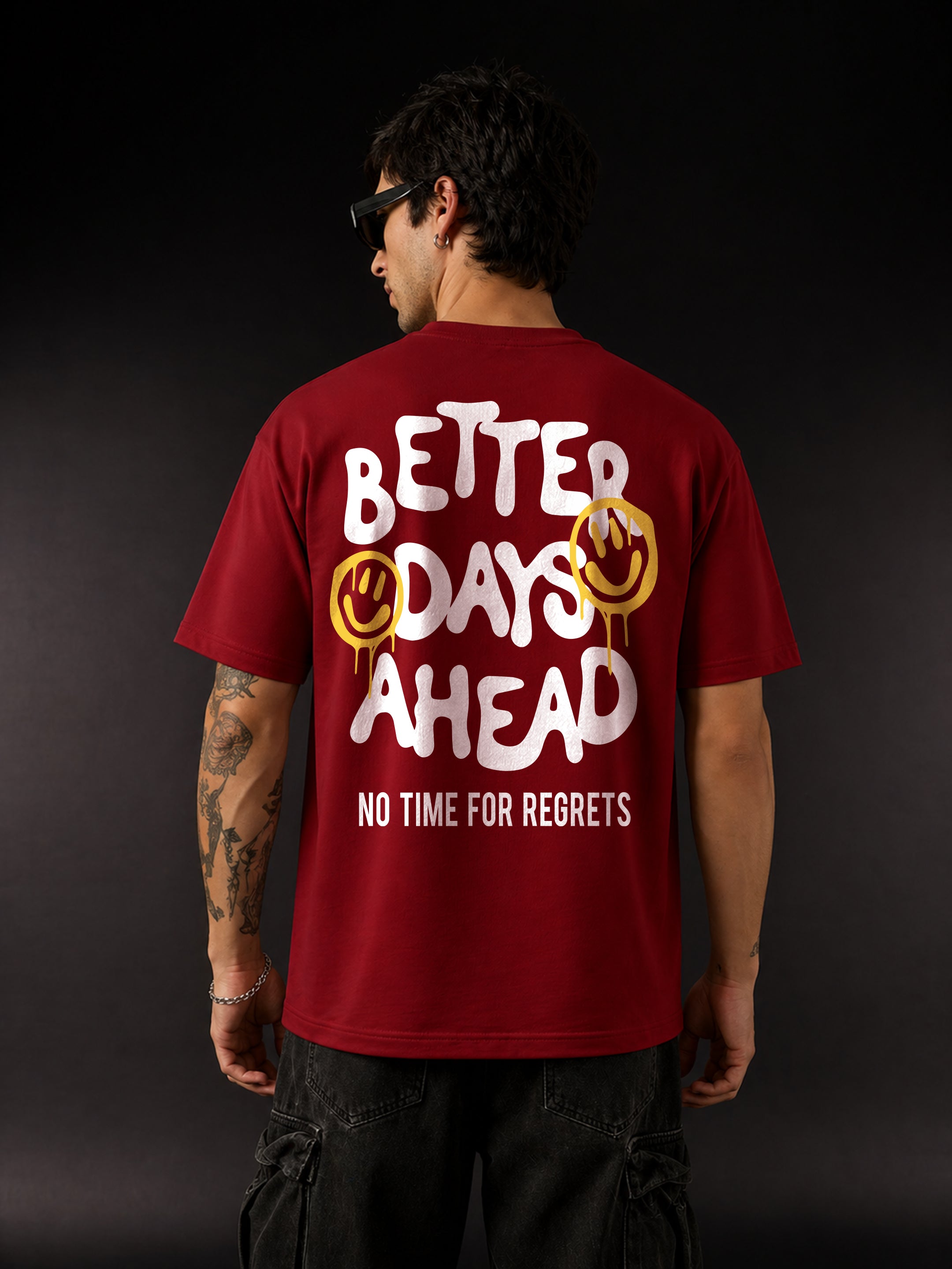 Better Days Ahead Oversized Fit T-Shirt
