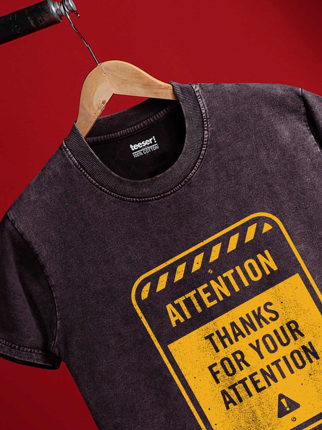 THANKS FOR ATTENTION Regular Fit T-Shirt