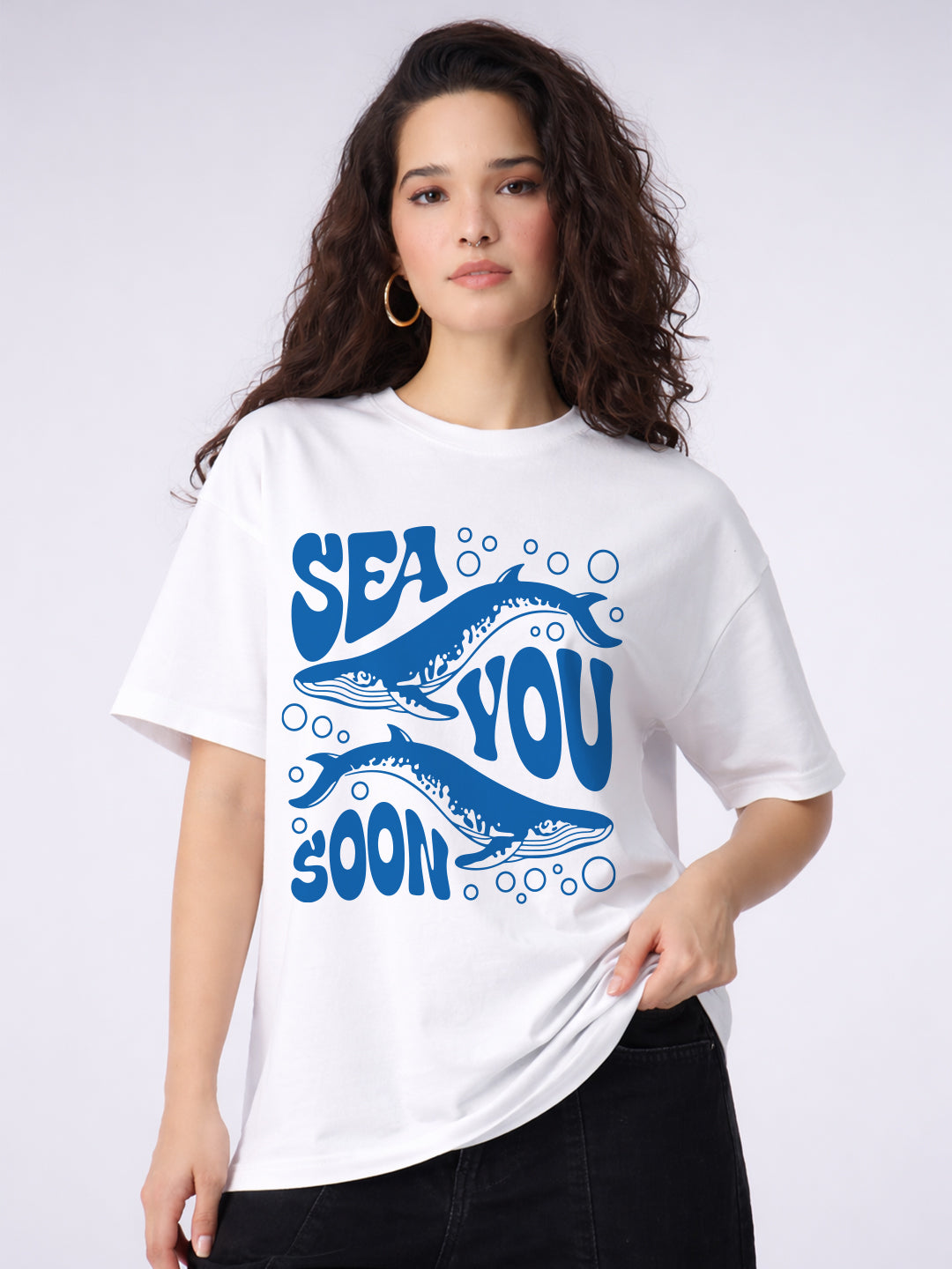 Sea You Soon Oversized T-Shirt