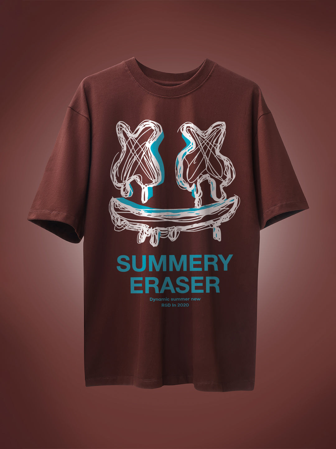 Summary Eraser Oversized Fit T-Shirt
