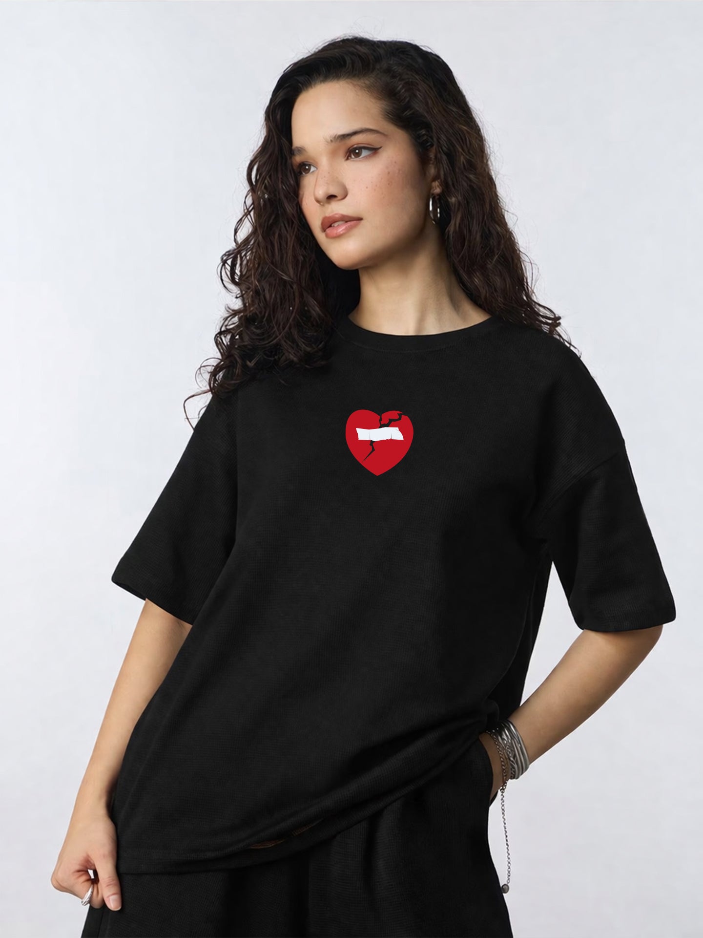 Already Broken Oversized Fit T-Shirt For Women