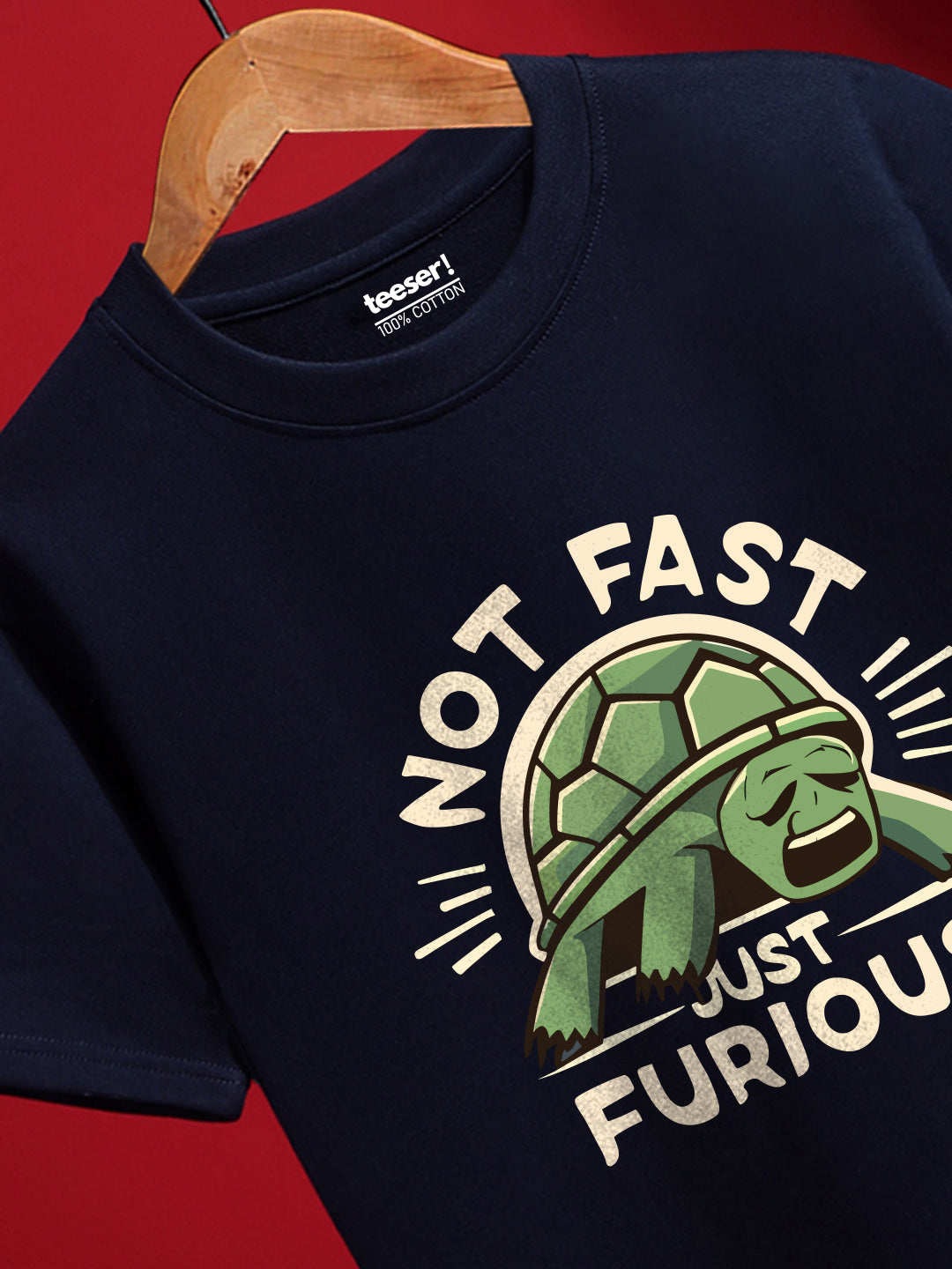 Just Furious Regular Fit T-Shirt