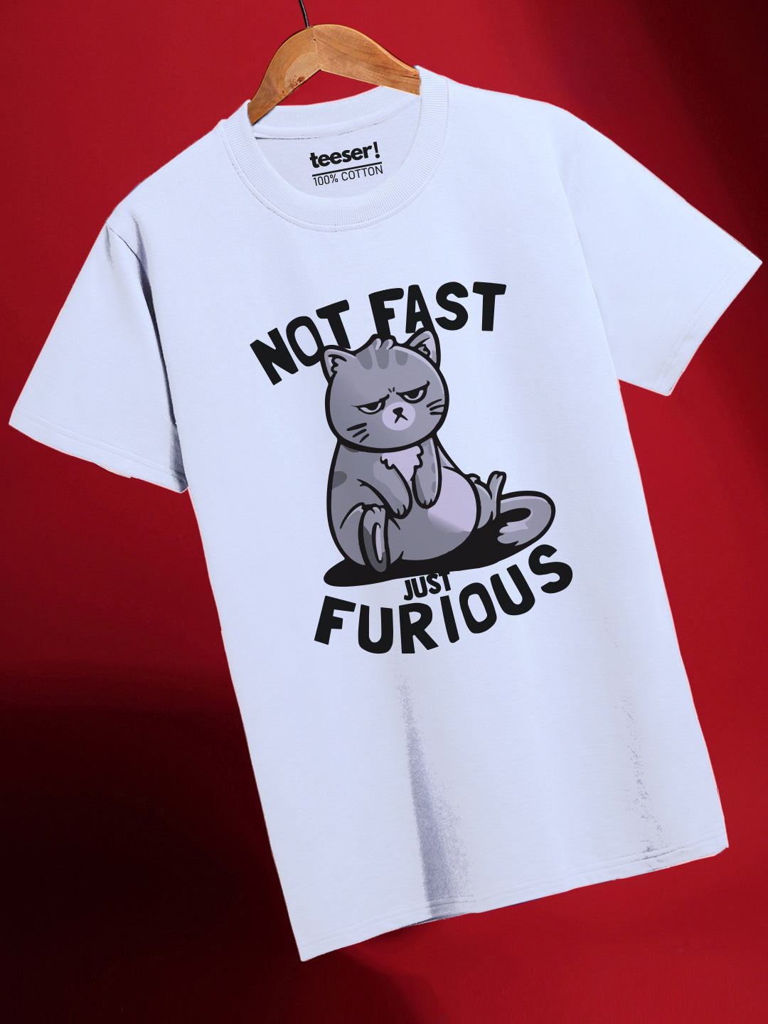 Not Fast Just Furious Regular Fit T-Shirt